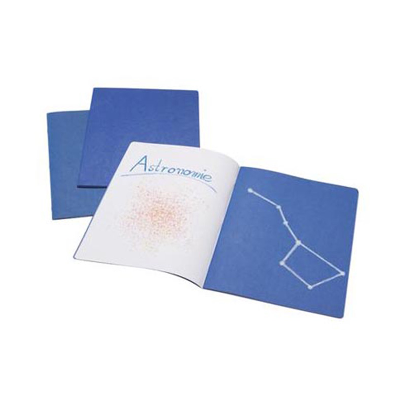 Quadernone per astronomia (fogli blu)