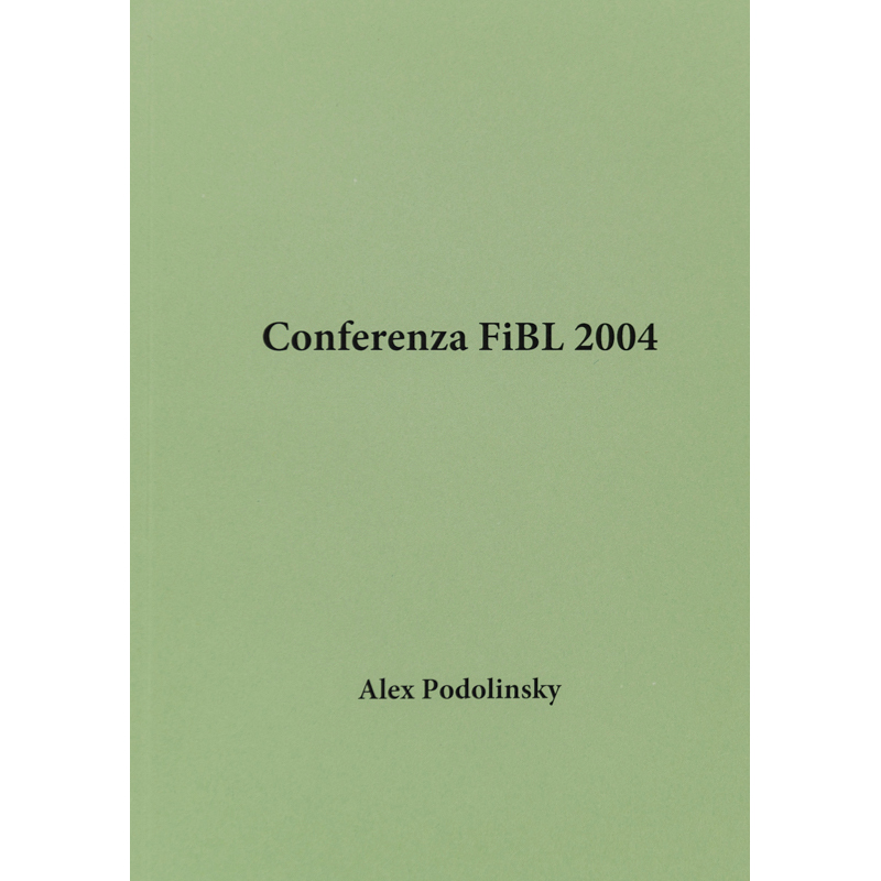 Conferenza FiBL 2004