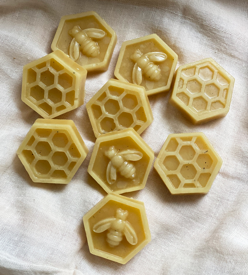 Monete di cera d'api da sciogliere