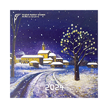 Calendario dell'anno 2024 - illustrato da Andrea Ferrari