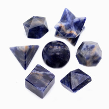 Pietre geometriche sacre. Solidi platonici, Sfera e Merkaba - Sodalite