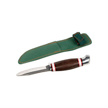 Coltello da intaglio con custodia in nylon incluso passante