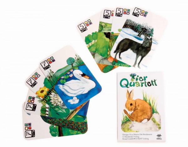 Gioco di carte - Quartetto degli animali