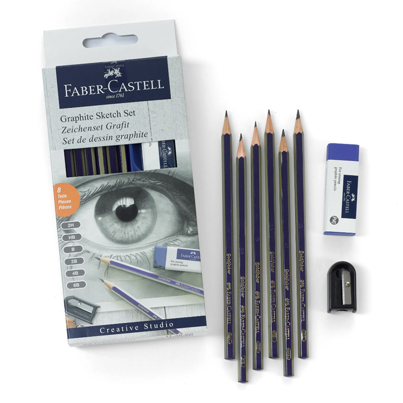 Set da disegno Faber-Castell - 8 pezzi