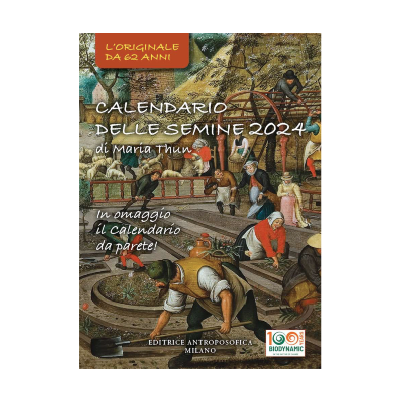 Calendario delle semine di Maria Thun® 2024 - Titia e Friedrich Thun -  Editrice Antroposofica -  -  - Shop