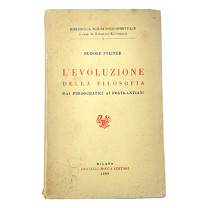 L'evoluzione della filosofia dai presocratici ai postkantiani - Libro antico