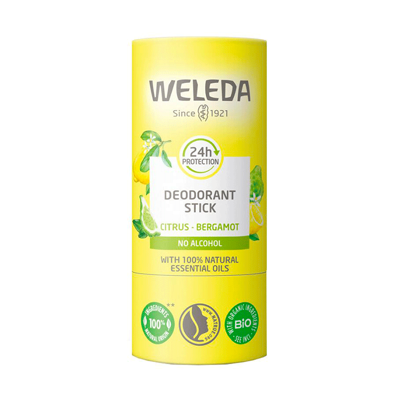 Deodorante stick 24h - Agrumi e Bergamotto
