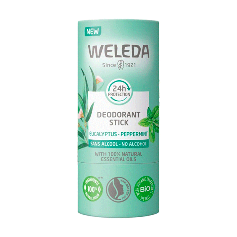 Deodorante stick 24h - Eucalipto e Menta piperita