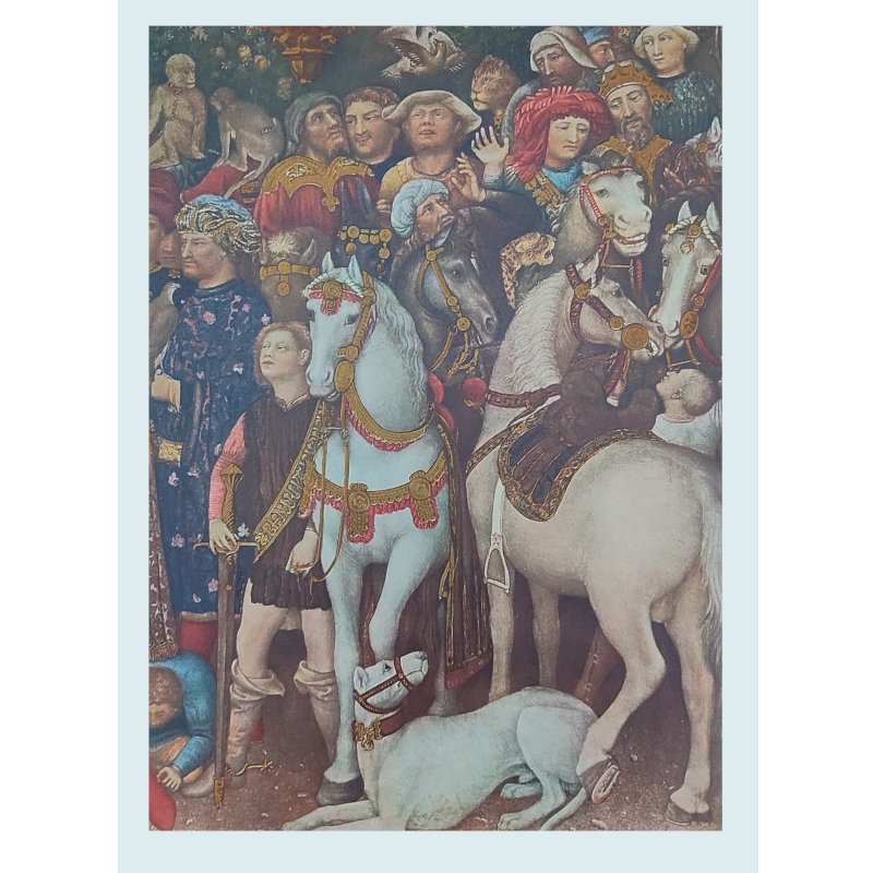 Stampa piccola 31x23cm - L'adorazione dei Magi (dettaglio) 