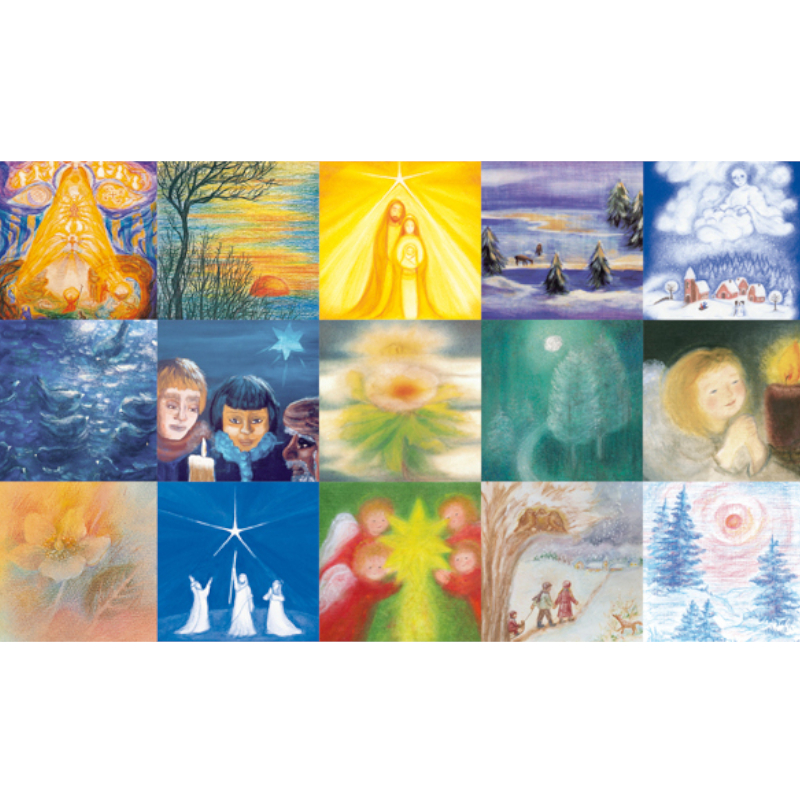 Cartoline: L'inverno - Set di 15 