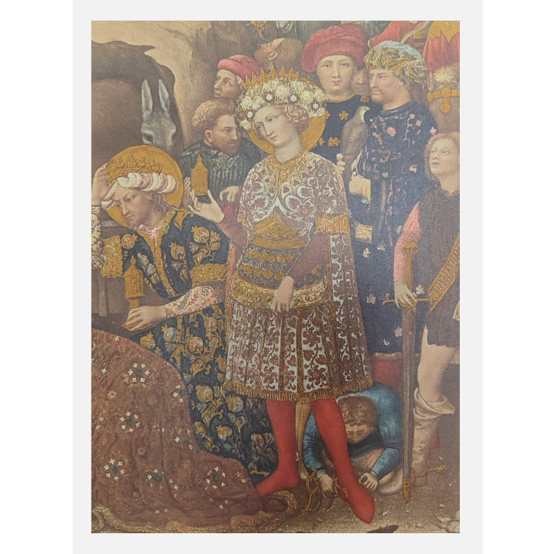 Stampa piccola (31x23cm) - Lorenzo Il Magnifico di Gentile da Fabriano (primo piano)