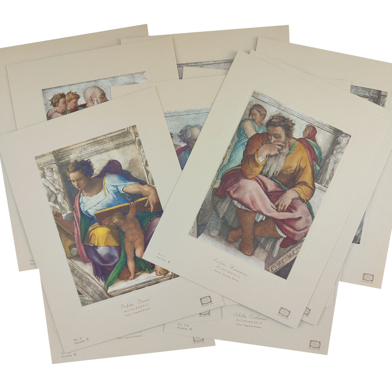 Set 12 cartoline - Michelangelo (II)