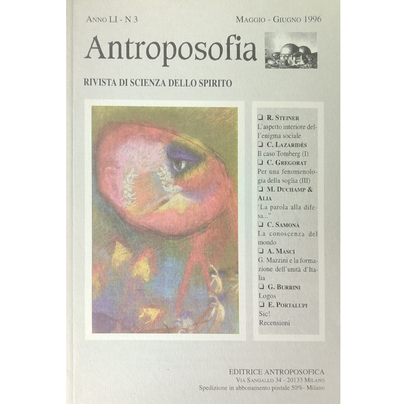 Antroposofia - Rivista di scienza dello spirito - Maggio Giugno 1996