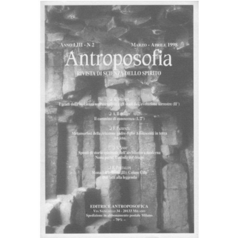 Antroposofia - Rivista di scienza dello spirito - Marzo Aprile 1998 
