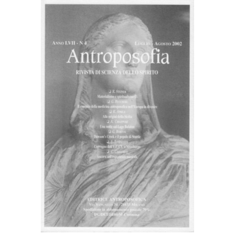 Antroposofia - Rivista di scienza dello spirito - Luglio Agosto 2002