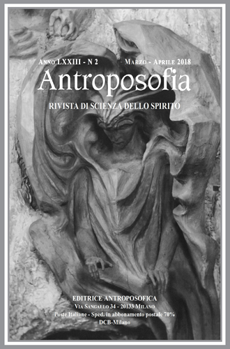 Antroposofia - Rivista di scienza dello spirito - Marzo Aprile  2018 - Libro usato