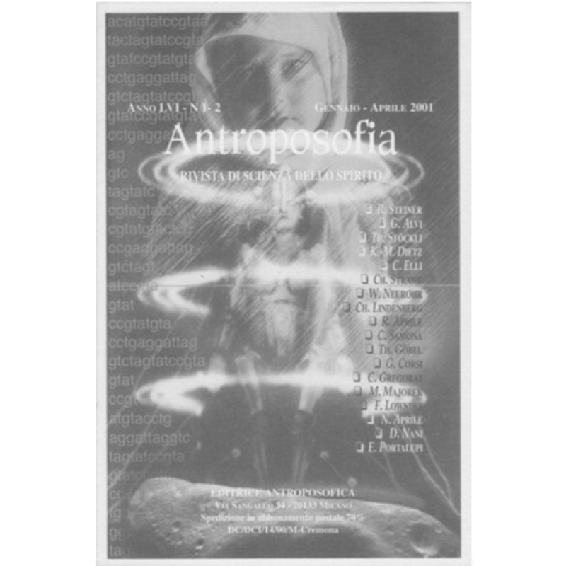 Antroposofia - Rivista di scienza dello spirito - Gennaio Aprile 2001 - Libro usato 