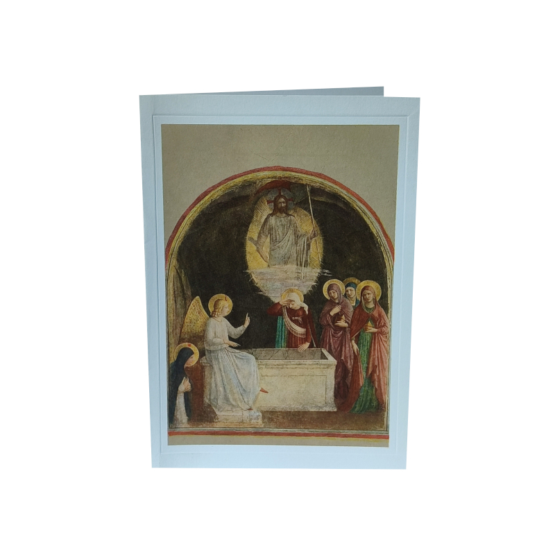 Biglietto pieghevole: La resurrezione (17x12 cm)