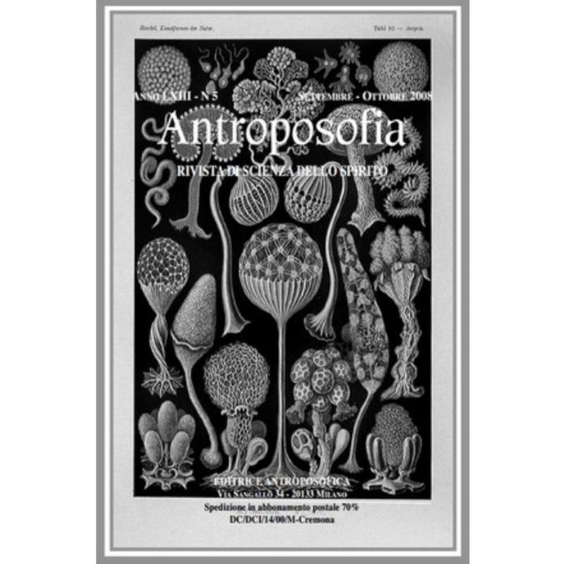 Antroposofia - Rivista di scienza dello spirito - Settembre Ottobre 2008