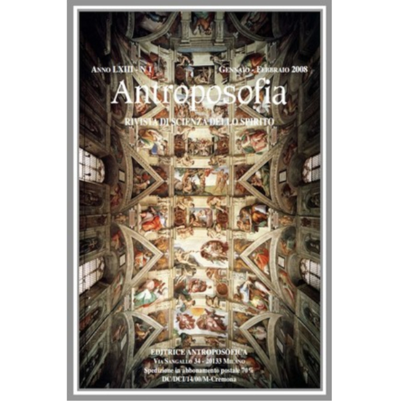 Antroposofia - Rivista di scienza dello spirito - Gennaio Febbraio 2008 - 2 euro
