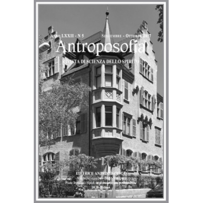 Antroposofia - Rivista di scienza dello spirito - Settembre Ottobre 2017 - 2 euro