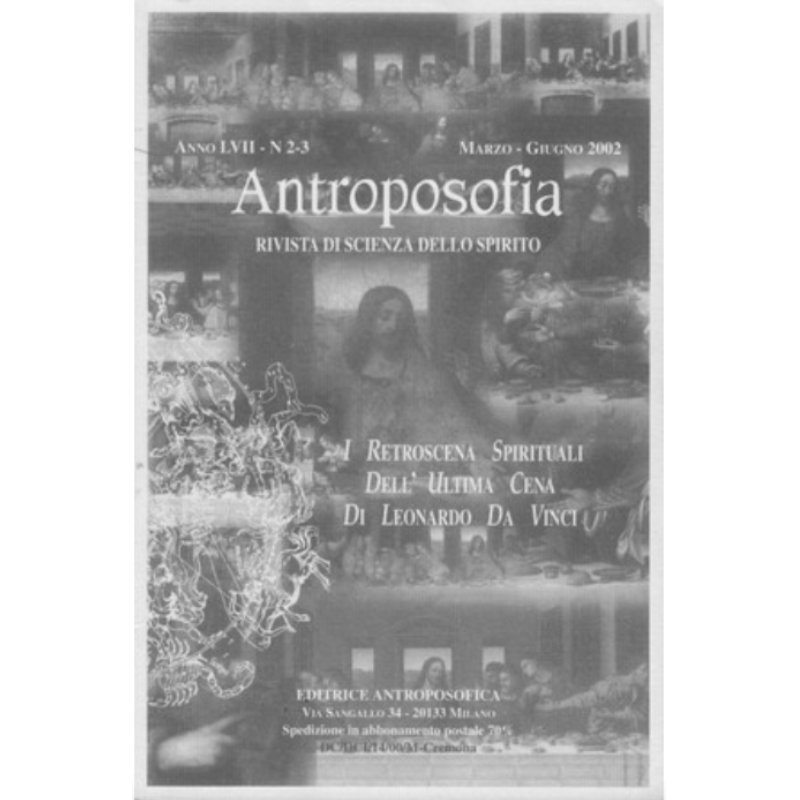 Antroposofia - Rivista di scienza dello spirito - Marzo Giugno 2002 - 2 euro