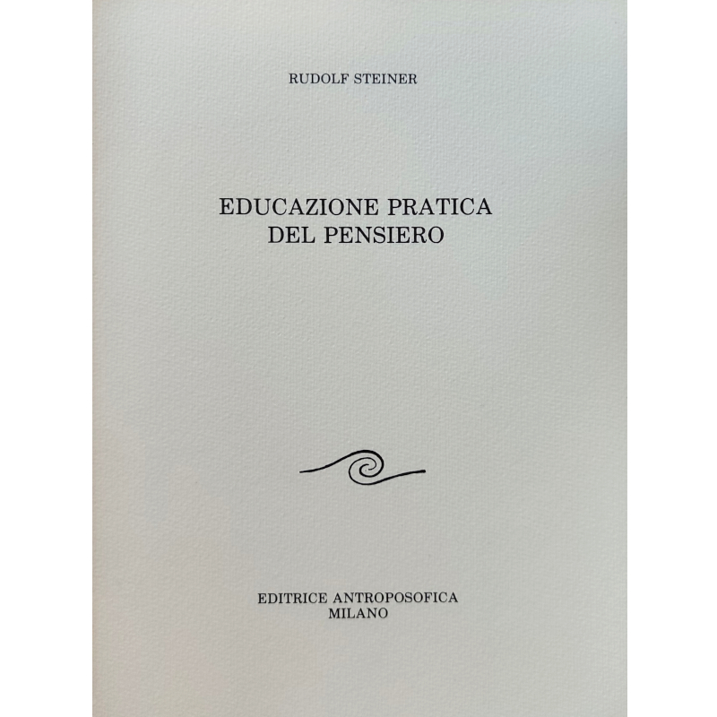 Educazione pratica del pensiero - 2 euro