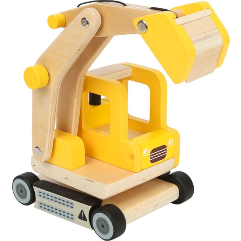 Ruspa gialla in legno 
