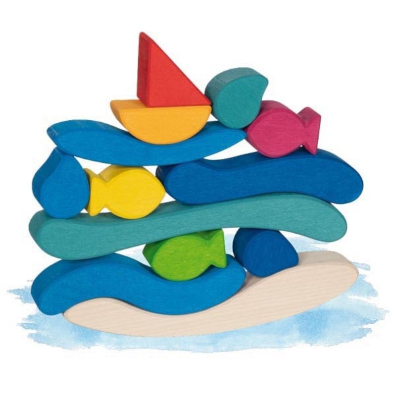 Il mondo del Mare - in legno 