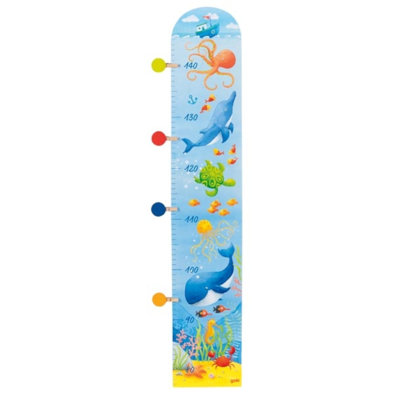 Metro da parete per bambini - Balena 