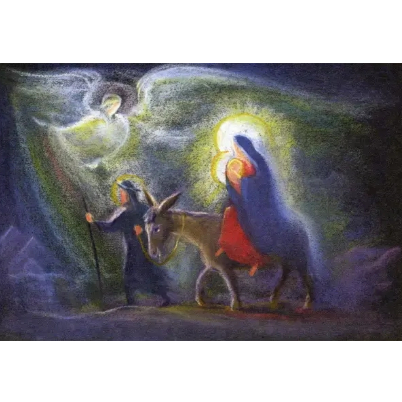 Cartolina: Fuga in Egitto di David Newbatt