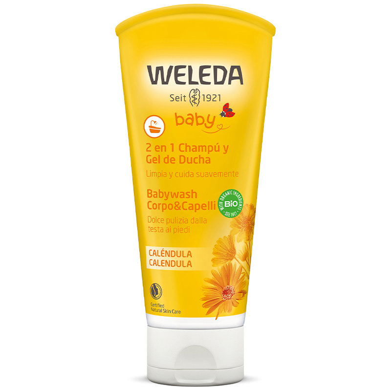 Babywash corpo e capelli alla Calendula