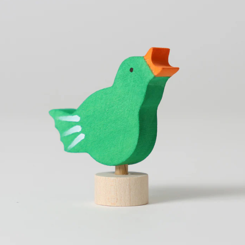 Figura decorativa - Uccellino canterino 