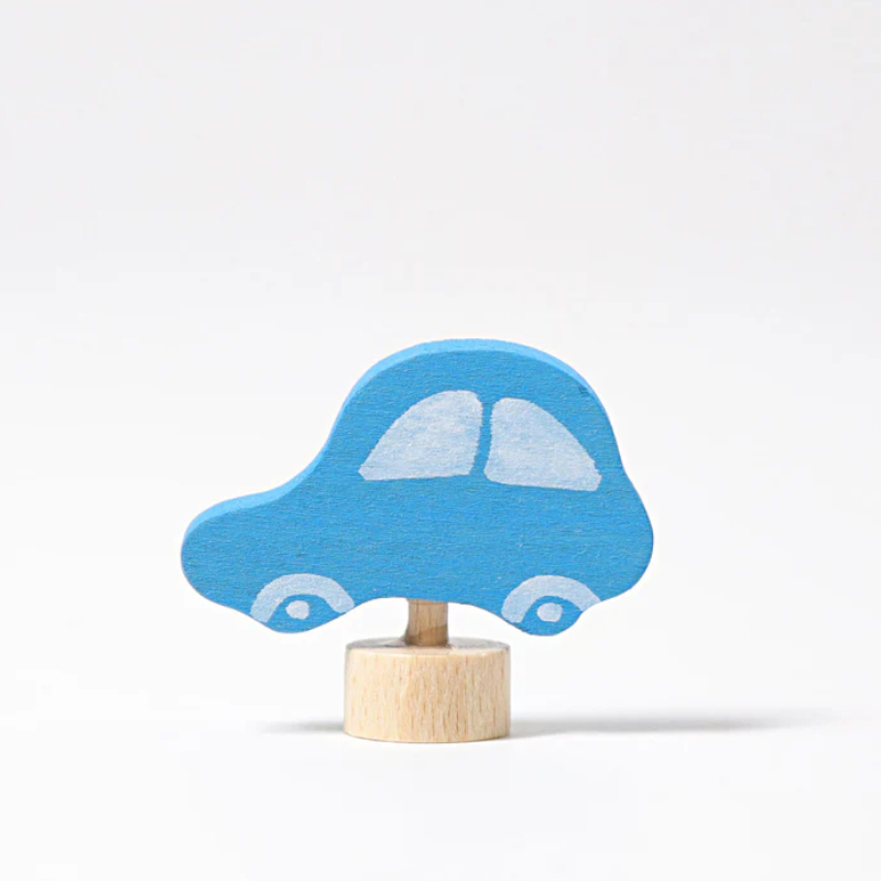 Figura decorativa - Macchina blu 