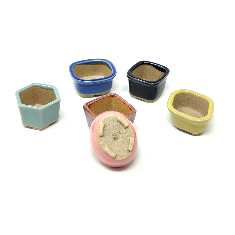 Vasetti colorati piccoli (3cm) - 1 pezzo