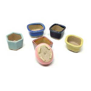 Vasetti colorati piccoli (3cm) - 1 pezzo