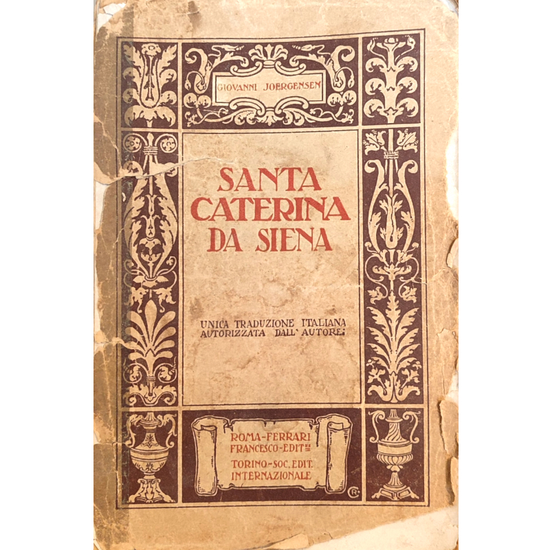 Santa Caterina Da Siena - Libro antico 