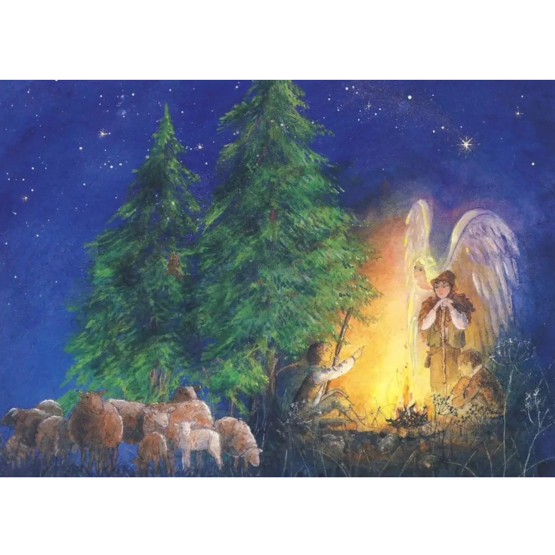 Cartolina: Il fuoco di Shepherd