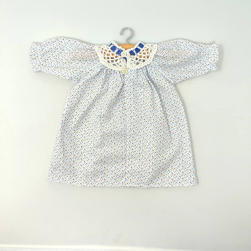 Camicia da notte a pois - per bambole