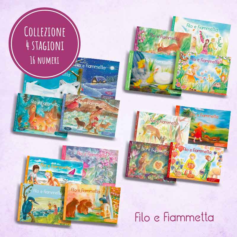Filo e Fiammetta - Collezione Le quattro stagioni - 16 numeri