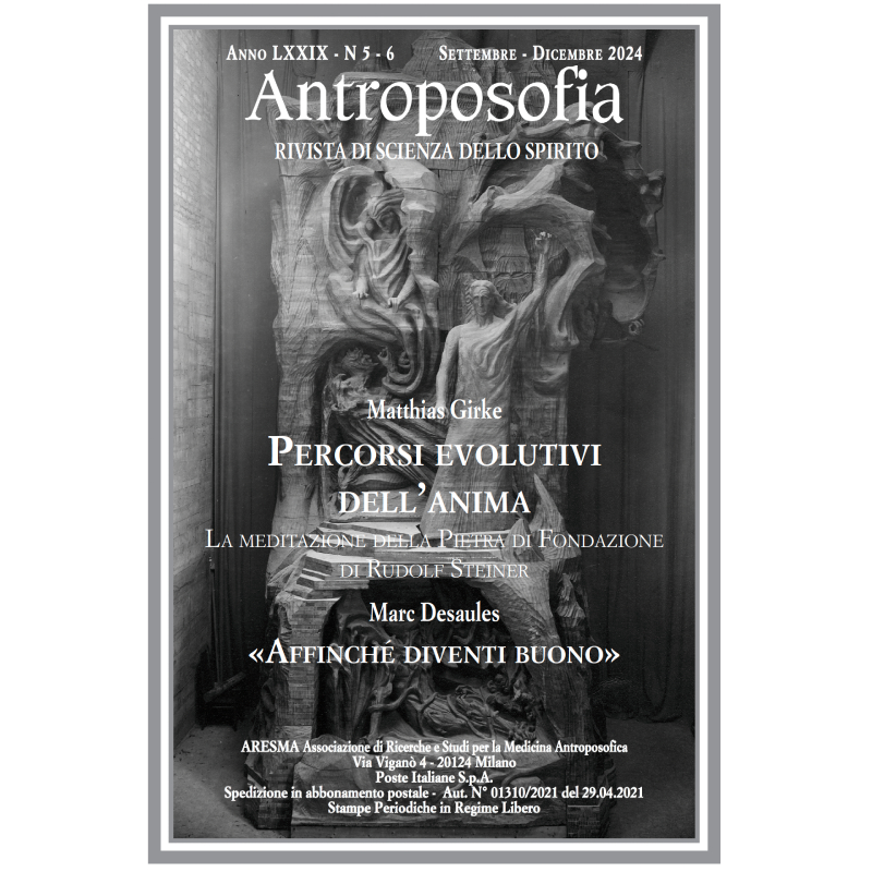 Antroposofia - Rivista di scienza dello spirito - Settembre Dicembre 2024