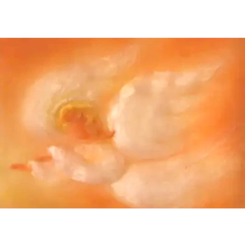 Cartolina: Angelo giallo