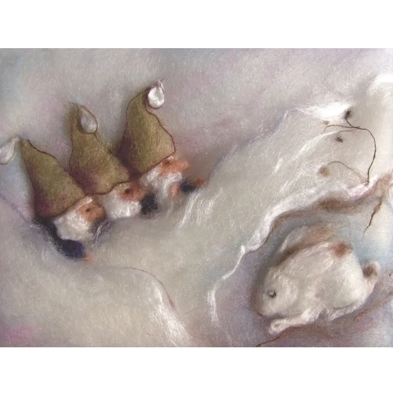 Cartolina: Lana Cardata I Nani dell'inverno