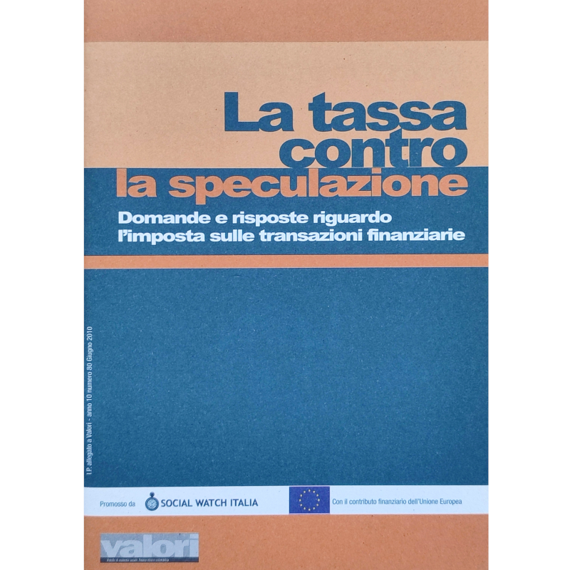 La tassa contro la speculazione - Libro usato 