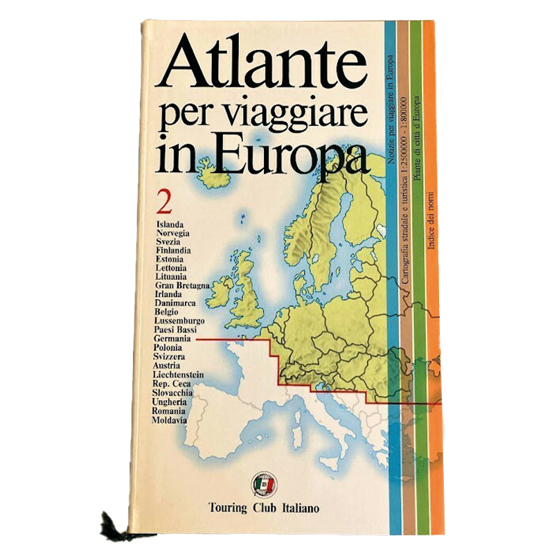 Atlante per viaggiare in Europa - Libro Usato