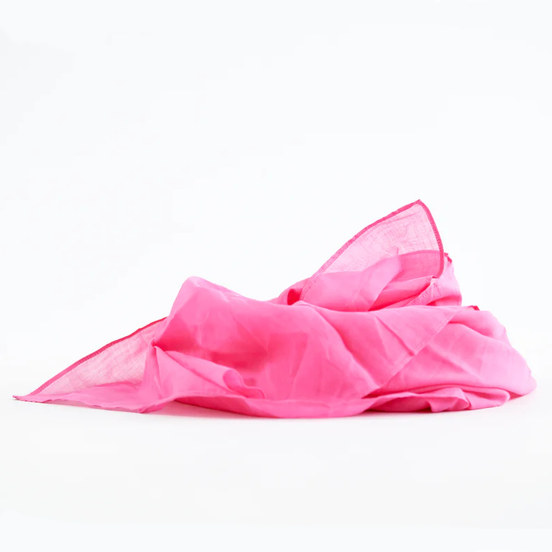 Velo in cotone rosa (50x50cm)