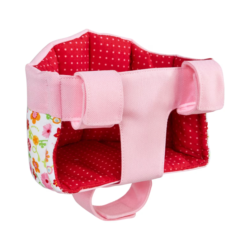 Seggiolino per la bicicletta per le bambole - Rosa 