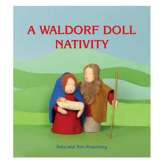 La Natività con le bambole Waldorf - libro in inglese