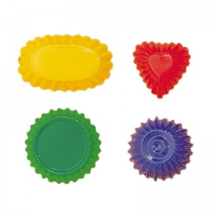 Formine per sabbia - set di 4 assortite