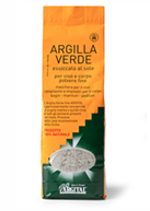 Argilla verde fine (Essicata al Sole) - 1 Kg